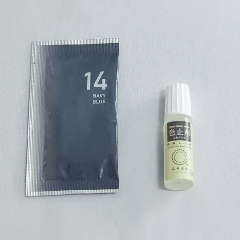  染色剤 みやこ染・コールダイオール10g 色止め剤付き
