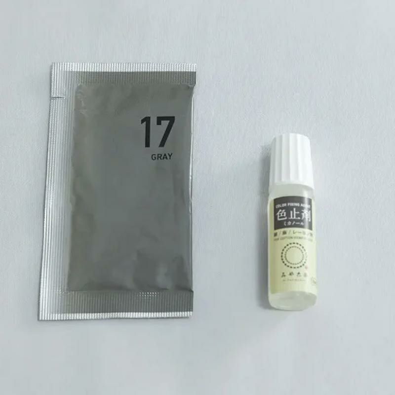  染色剤 みやこ染・コールダイオール10g 色止め剤付き