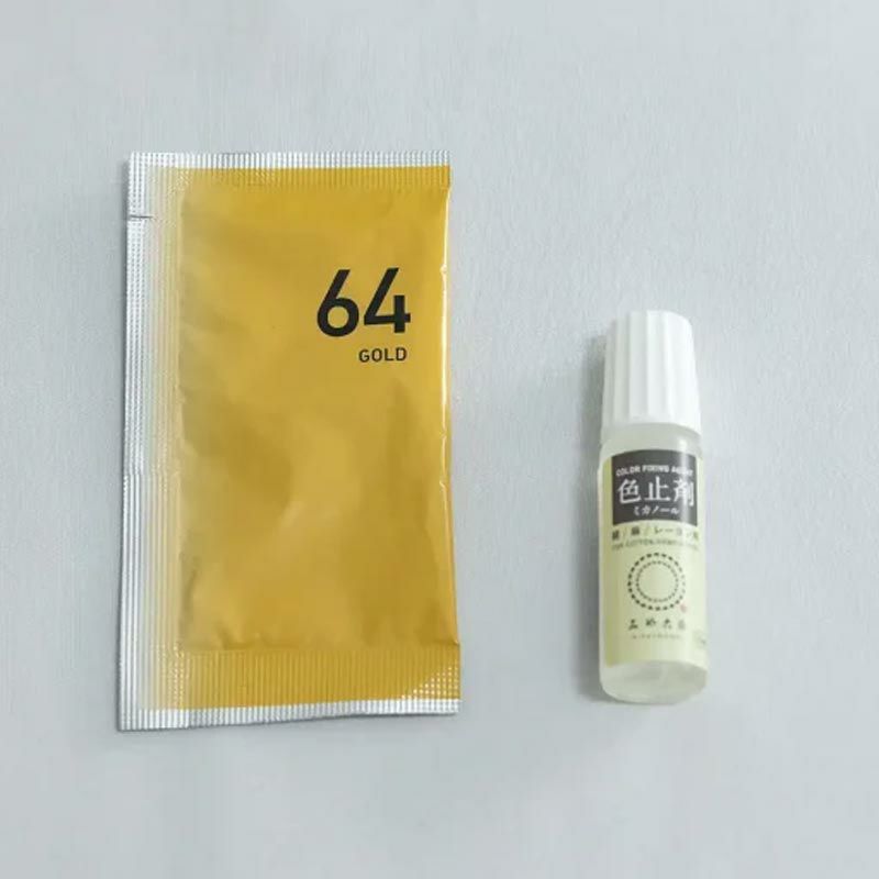  染色剤 みやこ染・コールダイオール10g 色止め剤付き