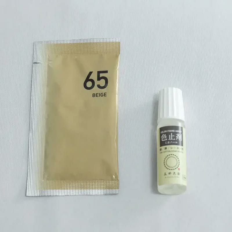  染色剤 みやこ染・コールダイオール10g 色止め剤付き