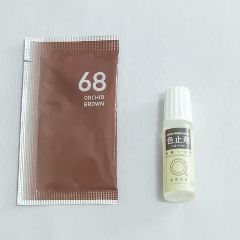  染色剤 みやこ染・コールダイオール10g 色止め剤付き