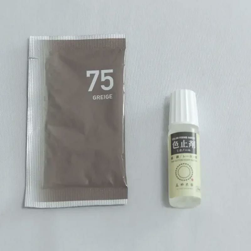  染色剤 みやこ染・コールダイオール10g 色止め剤付き