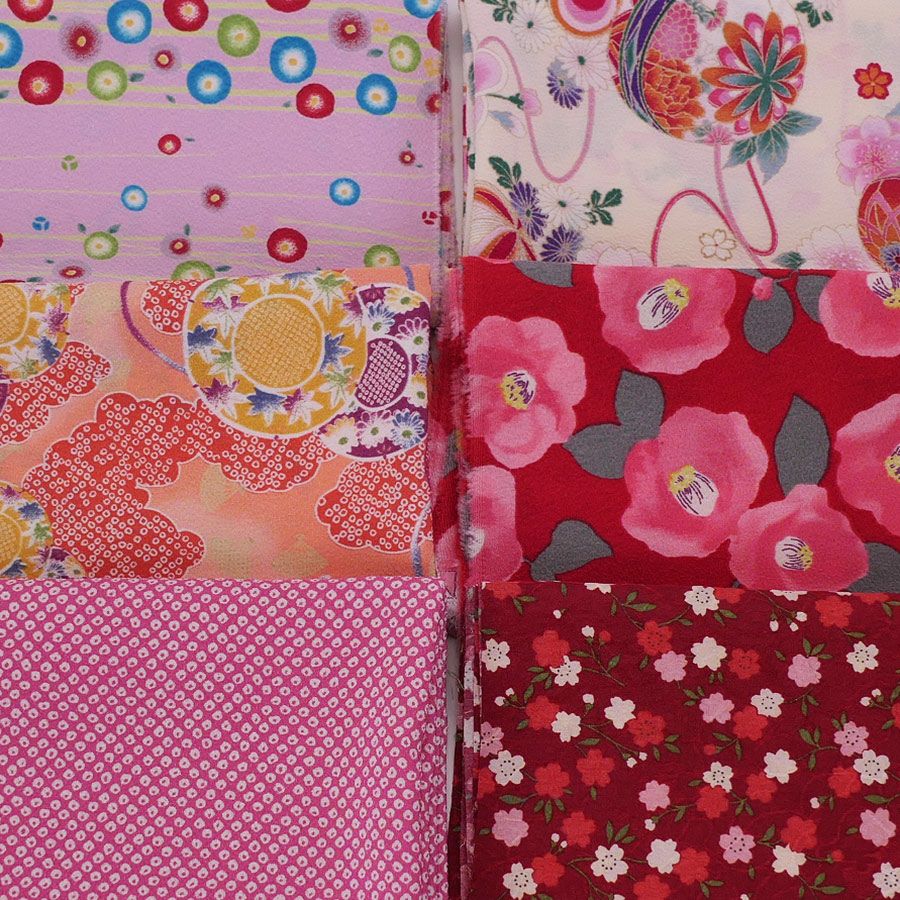 かわいいポリちりめん福袋 (50cm×6枚入)
