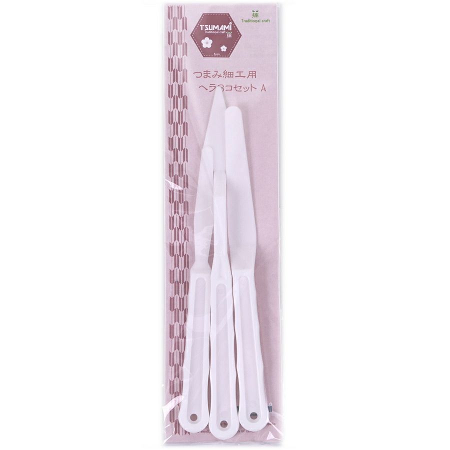  つまみ細工用ヘラ3コセット(A)