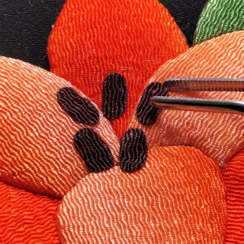 押し絵細工キット 末廣飾り 山百合